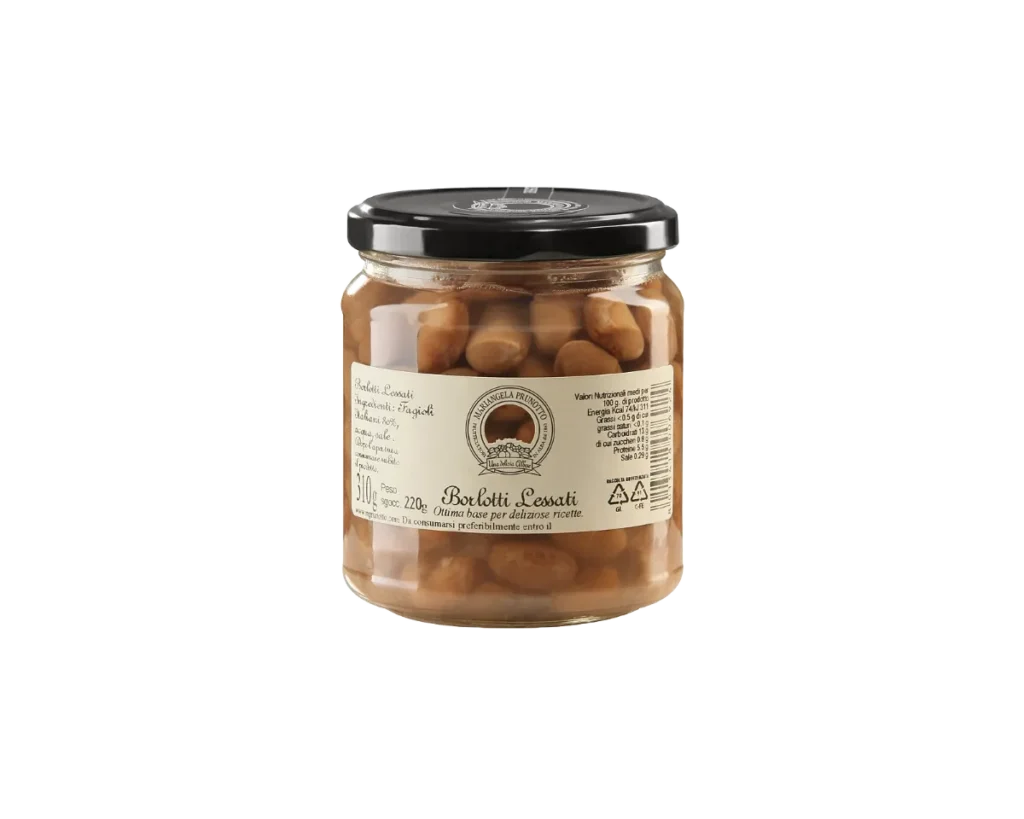 Fagioli Borlotti cotti al naturale